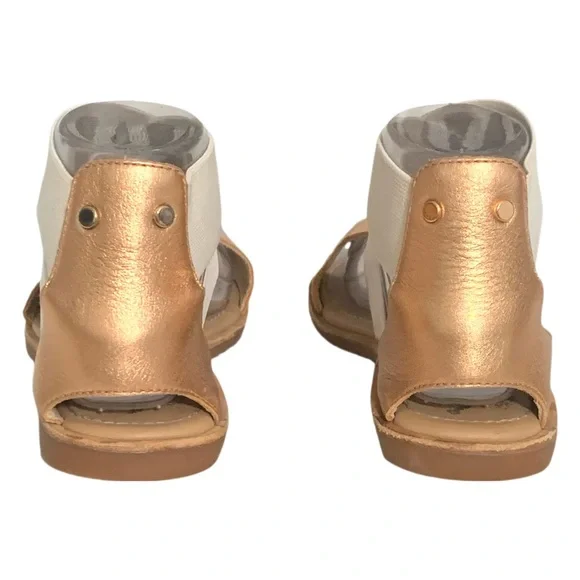 Sorel Women's Sandals in Gold and Cream - Picture 5 of 10